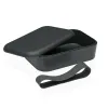 Lunch box Versa Grey Polyethylene RPET