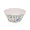 Salad Bowl Versa Polyethylene RPET Ø 10,9 cm Flowers