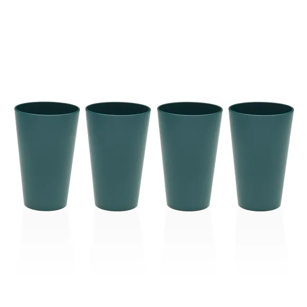 Pot for Kitchen Utensils Versa Polyethylene RPET 13,8 cm 4 Pieces