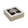 Коробочка для чая Versa Деревянный MDF 20 x 7 x 20 cm Дерево жизни