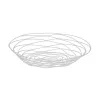 Fruit Bowl Versa White Metal Steel 23 X 7 X 31 CM