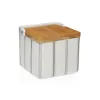 Солонка с крышкой Versa G-LINES Керамика 12,2 x 11,5 x 12,2 cm