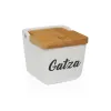 Kannellinen suolasirotin Versa GATZA Valkoinen Keraminen 12,2 x 11,5 x 12,2 cm
