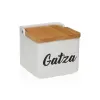 Sālstrauciņš ar Vāku Versa GATZA Keramika 8,8 x 8,5 x 8,8 cm