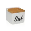 Kannellinen suolasirotin Versa Sal Valkoinen Keraminen 12,2 x 11,5 x 12,2 cm