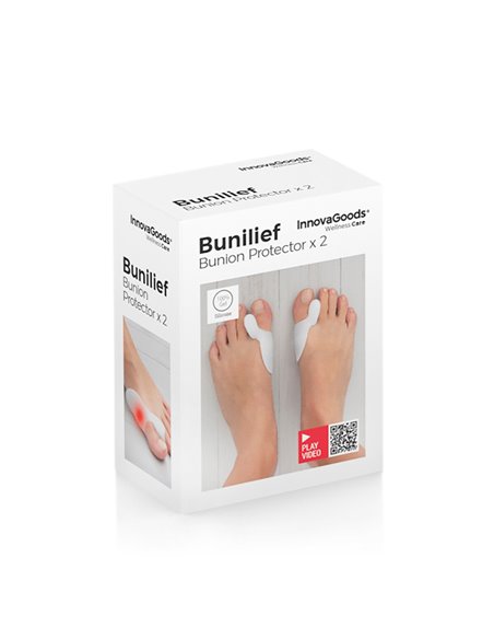 Silicone Bunion Corrector Protector Bunilief InnovaGoods Pack of 2 units