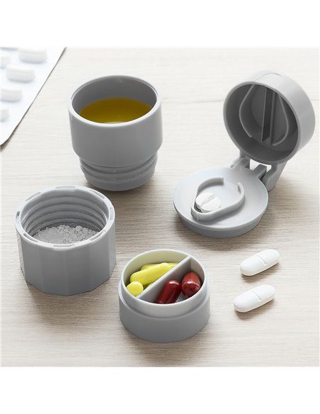 5-in-1 Pill Dispenser with Cutter and Crusher Fivlok InnovaGoods