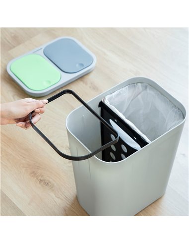 Double Recycling Bin Bincle InnovaGoods