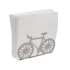 Servetėlės laikiklis Versa Pilka Metalinis Plienas Geležis 4,5 x 9,5 x 16,5 cm Dviratis