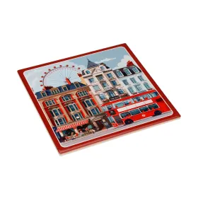 Stalo kilimėlis Versa London Kamštis Keramikinis 20 X 0,6 X 20 CM