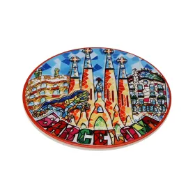 Table Mat Versa Barcelona Cork Ceramic 20 X 0,6 X 20 CM