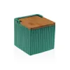 Солонка с крышкой Versa Зеленый Керамика Бамбук Dolomite 11 x 11 x 11 cm