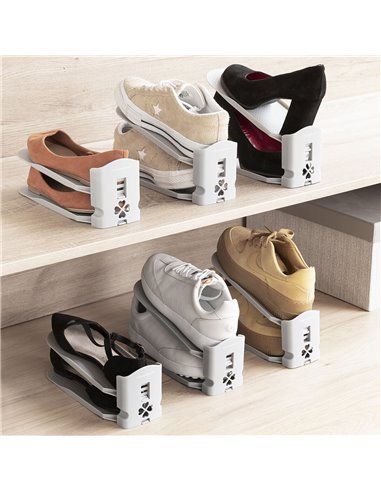 Adjustable Shoe Organiser Sholzzer InnovaGoods 6 Units