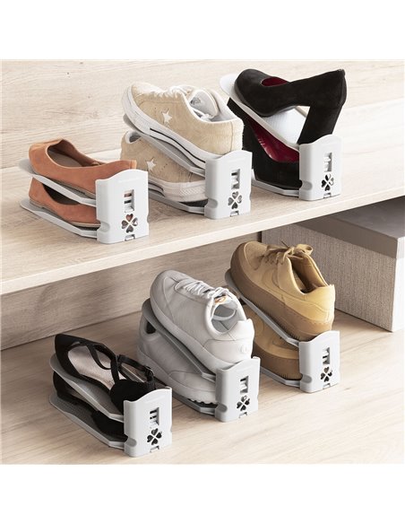 Adjustable Shoe Organiser Sholzzer InnovaGoods 6 Units