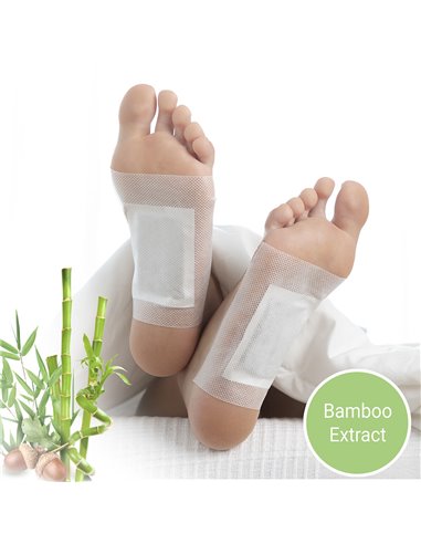 Detox Foot Patches Bamboo InnovaGoods 10Units