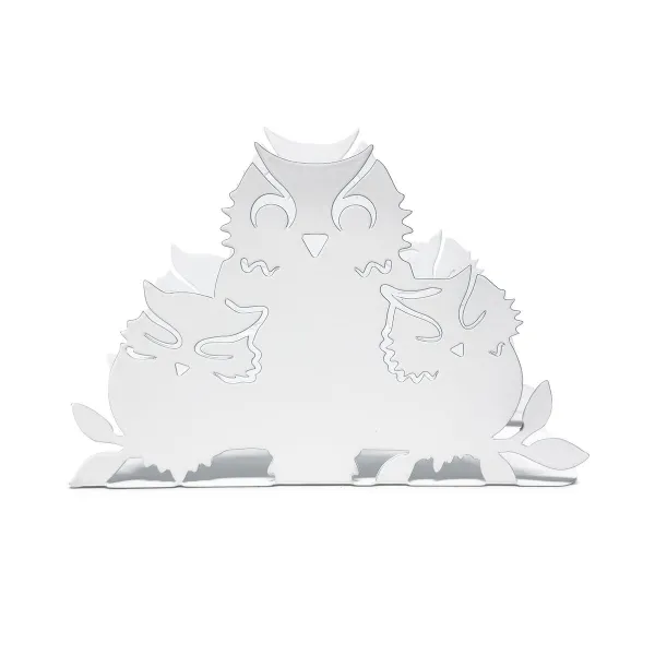 Servetėlės laikiklis Versa Balta Metalinis Plienas Geležis 4,5 x 10 x 15 cm