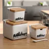 Salt and Pepper Shakers Versa Barcelona Ceramic 12,2 x 11,5 x 12,2 cm