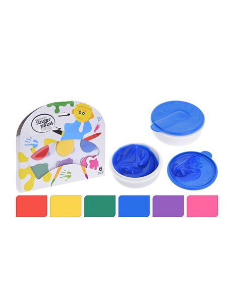 Finger Paint Kids Pack of 6 units