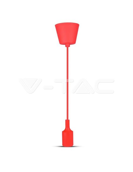 E27 Pendant Holder Red