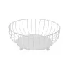 Augļu Bļoda Versa Balts Metāls Tērauds 27,5 X 11 X 27,5 CM