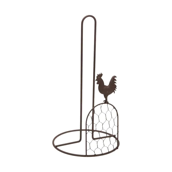 Virtuves Dvieļa Turētājs Versa Metāls Tērauds 15 x 29 x 15 cm