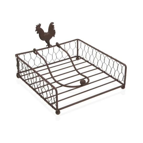 Servetėlės laikiklis Versa Metalinis Plienas 18,5 X 12 X 18,5 CM