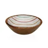 Salad Bowl Versa Flint Mango wood 24 x 7 x 24 cm