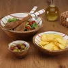 Salad Bowl Versa Flint Mango wood 30 x 10 x 30 cm