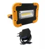 LED floodlight battery bank with charger IP44 10W, 1.000Lm, 6000K, 4,4Ah