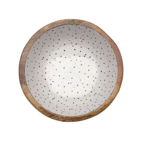 Salad Bowl Versa Speckle Mango wood 30 x 10 x 30 cm