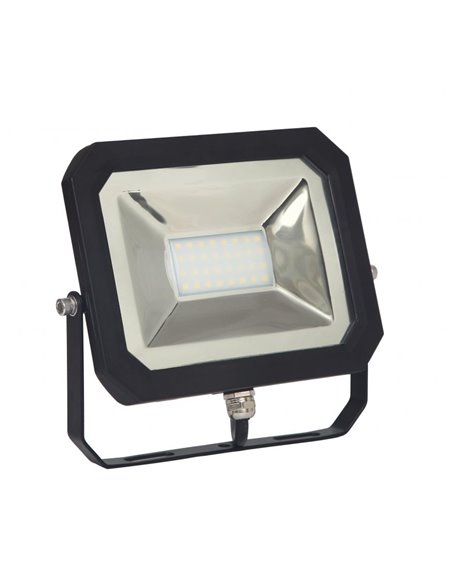 LED spotlight black 50W, 4000K