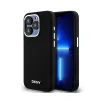 DKNY Liquid Silicone Small Metal Logo MagSafe - Case for iPhone 15 Pro (black)