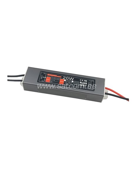 LED power supply 20W 12V DC IP67