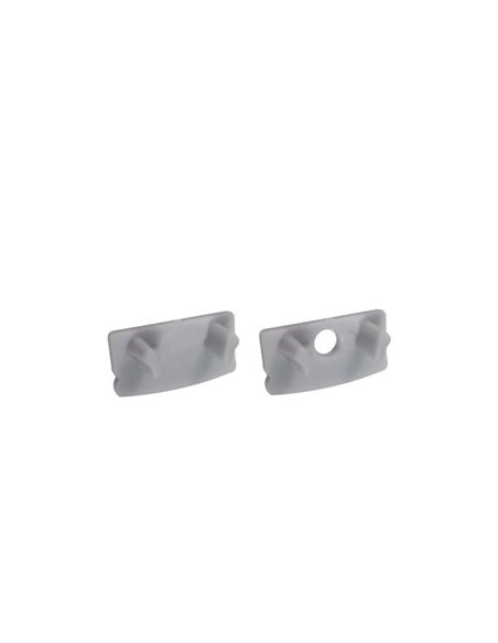 End cap for surface mount profile 2pcs.