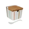 Sugar Bowl Versa Flint Ceramic 8,8 x 8,5 x 8,8 cm
