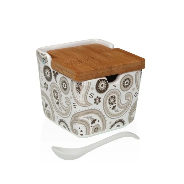 Sugar Bowl Versa Glob Ceramic 8,8 x 8,5 x 8,8 cm