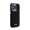 DKNY Liquid Silicone Small Metal Logo MagSafe - Case for iPhone 15 Pro (black)