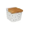 Солонка с крышкой Versa Speckle Керамика 8,8 x 8,5 x 8,8 cm