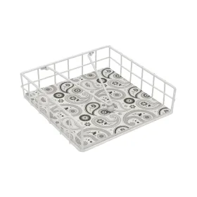Servetėlės laikiklis Versa GLOBB Plienas Medžio MDF 18 x 7 x 18 cm