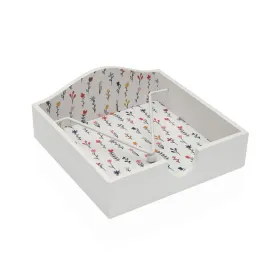 Servetėlės laikiklis Versa BLUME Medžio MDF 18 x 7 x 18 cm