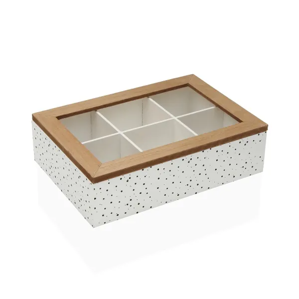 Infūziju Kaste Versa SPECKLE Koks 17 x 7 x 24 cm