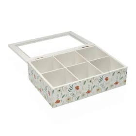 Коробочка для чая Versa VERDI Деревянный 17 x 7 x 24 cm