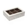 Коробочка для чая Versa STELLA Деревянный 17 x 7 x 24 cm
