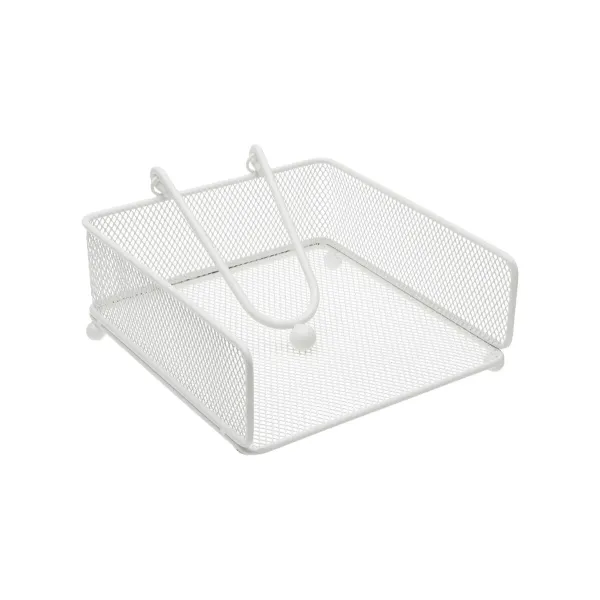 Коробка для салфеток Versa Белый Сталь Железо 17,5 X 9 X 18 CM