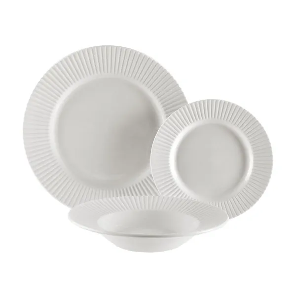 Ruokailuvälineet Versa Posliini 18 Kappaletta