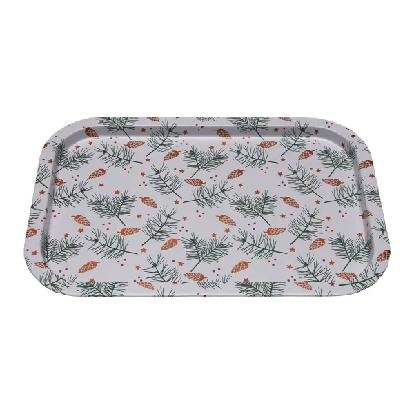 Tarjotin Versa Yule Metalli 23 X 1,5 X 34 CM