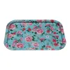 Padėklas Versa Mėlyna Metalinis 23 X 1,5 X 34 CM Gėlės