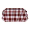Padėklas Versa Vichy Raudona Metalinis 23 X 1,5 X 34 CM