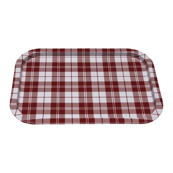 Paplāte Versa Vichy Sarkans Metāls 23 X 1,5 X 34 CM