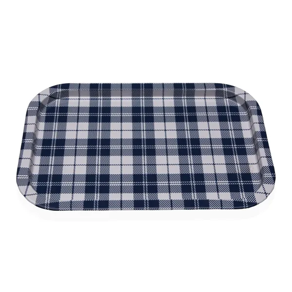 Paplāte Versa Vichy Zils Metāls 23 X 1,5 X 34 CM